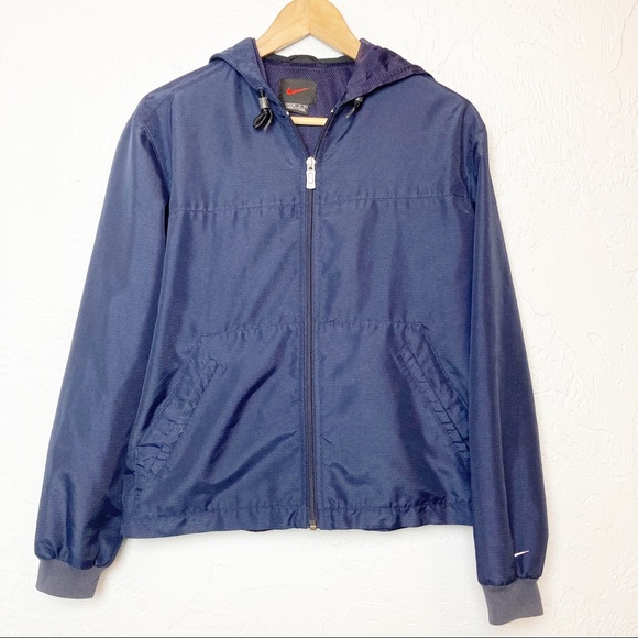 Nike Lightweight Jacket size Medium Navy Blue - Picture 1 of 8